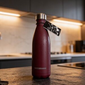 Swissbrand Maroon Red Stainless Steel Water Bottle
16.9 oz
New ~ FREE SHIP
NIB